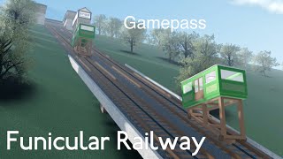 Operator gamepass funicular railway Roblox [upl. by Tadich]