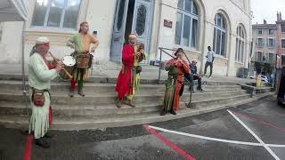 Musique médiévale Vienne septembre 2022 troupe Les Goliards [upl. by Grubb]