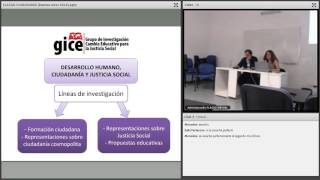 Videoconferencia  Cambio educativo y justicia social [upl. by Corey876]