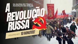 2023 A Revolução Russa de 1917 em 10 Minutos revolução1917 [upl. by Sanez]