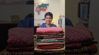 Sarees from every Indian state😮 [upl. by Schapira692]