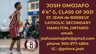 Josh Omojafo 201920 Highlight Package [upl. by Eartha637]