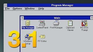 A Tour of Windows 31  Software Showcase [upl. by Rico551]