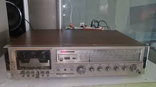 NATIONAL PANASONIC CASSETTE DACK WITH TUNER FOR SALE CALL MSG 9828134230 [upl. by Nimaynib49]