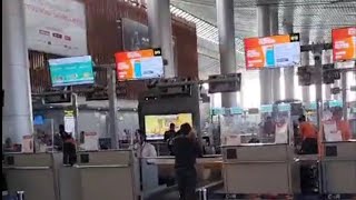 RGIA Hyderabad Airport  Passenger Entry Checkin Counters Food amp Shopping Transfer Shuttle [upl. by Dranyam]