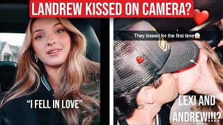 LEXI AND ANDREW KISSED THE FIRST TIME😱 💋 [upl. by Winchell357]