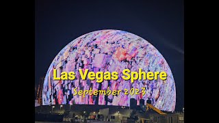 MSG Sphere Las Vegas New [upl. by Einnahpets]