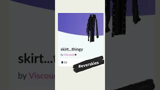 everskies Outfit Ideas Goth edition [upl. by Rma]