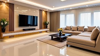 300 Stylish Modern Living Room Design Ideas 2024  TV Wall Units amp Latest Home Interior Trends [upl. by Cutty766]