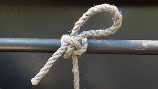 How To Tie A Highwaymans Hitch Knot [upl. by Flan726]