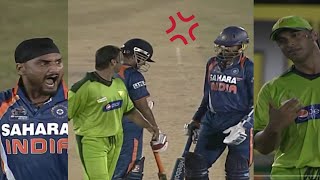 Harbhajan Singh vs Shoaib Akhtar Fight India vs Pakistan 4K1080p amp 720p  AVC  HEVC  DD51 [upl. by Auguste]