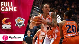 UMMC Ekaterinburg v Gelecek Koleji Cukurova  Full Game  EuroLeague Women 201920 [upl. by Yahs]