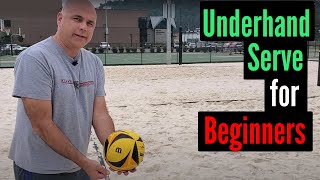 How To Serve a Volleyball Underhand [upl. by Phillis]