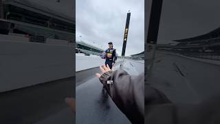 I Ran on the Indy 500 Track with Colton Herta [upl. by Edithe]