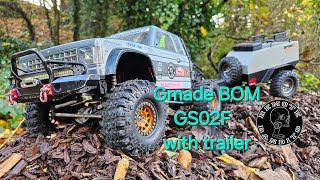 Gmade BOM GS02F with trailer Autumn Trip [upl. by Ted]