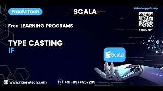 6Scala Tutorial for Beginners  Type casting  If [upl. by Johiah]