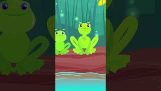 Five Little Speckled Frogs  Nursery Rhymes amp Kids Songs  Hula Hula Kids  Part2 [upl. by Eitirahc]