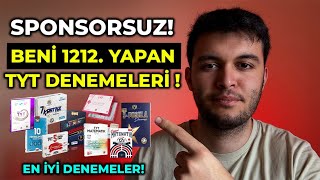 DERECE YAPTIRAN 2024 YKS TYT GENEL  BRANŞ DENEME ÖNERİLERİM  yks [upl. by Letty]