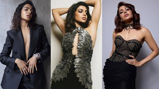 Samantha Stunning Black Dress Fashion Photoshoot Part 6  Actress Samantha Recent Glamorous Clicks [upl. by Labannah10]