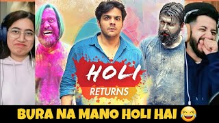 Holi Returns  Ashish chanchlani Reaction  The Tenth Staar [upl. by Nobe]