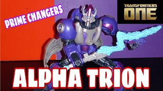 Transformers One Prime Changers Alpha Trion Review [upl. by Areem835]