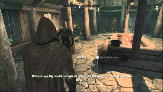 Skyrim playthrough part 9 going back for Esbern [upl. by Otha7]