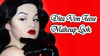 Dita Von Teese Makeup Tutorial  Hooray  Pinup [upl. by Colt]