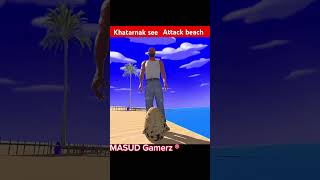 Giant see monster attack beach ⛱️gta shortsfeed shorts ytshorts indianbikedriving3d [upl. by Nol]