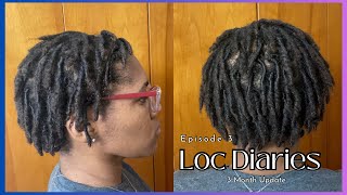 Loc Diaries ep 3  3 Month Loc Update locjourney [upl. by Llenrod250]