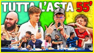 ✏️ FANTACALCIO DEGLI YOUTUBERS 202425 tutta l’ASTA in 55 MINUTI [upl. by Ueihtam274]