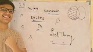 Addressing some most common doubts in SET THEORYCLASS 11 Maths Ch1JEENEETELEMENTARY CONCEPTS [upl. by Varini]