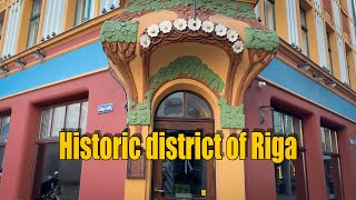 Vlog 190  Amazing walk in historic centre of Riga [upl. by Waldron]