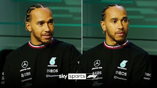 quotIt was a difficult timequot  Lewis Hamilton addresses the season finale in Abu Dhabi for first time [upl. by Ahsimac973]