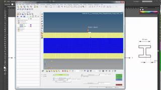 3D Topology Optimization of a design space  nondesign space I support beam [upl. by Breh]