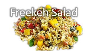 Freekeh Salad  Middle Eastern Salad Recipe  RinkusRasoi [upl. by Imoan]