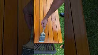 Mold on your Teak outdoor furniture [upl. by Ynnavoj]