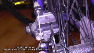 How to adjust bicycle disc brakes [upl. by Attecnoc349]