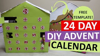 DIY Gingerbread Advent Calendar  Tears Open [upl. by Caspar355]