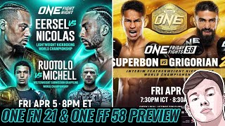 Why You Should Watch ONE Fight Night 21 amp ONE Friday Fights 58 THIS FRIDAY [upl. by Seen]