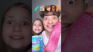 Giant YouTuber Foods ASMR With My Little Sister 🤤🍭 [upl. by Ahsael238]