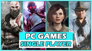 THE 25 BEST SINGLE PLAYER PC GAMES TO PLAY IN 2024  BEST GAMES ON PC [upl. by Atena]