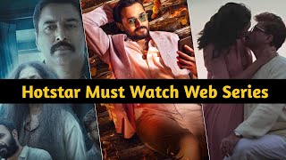 Top 5 New Web Series On Disney Hotstar 2024  hotstar new web series  hotstar best web series [upl. by Rimidalv]