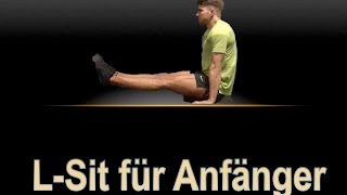 LSit für Anfänger [upl. by Ahsiruam]