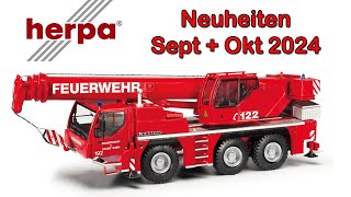 Herpa Modellauto Neuheiten  September und Oktober 2024 [upl. by Oniram]