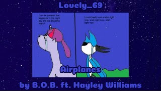 Airplanes BoB ft Hayley Williams nightcorespeduplyrics [upl. by Candy]