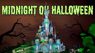 Disney Paris Halloween Castle Projections  Midnight On The Other Side  Disney Halloween Party [upl. by Bedwell]