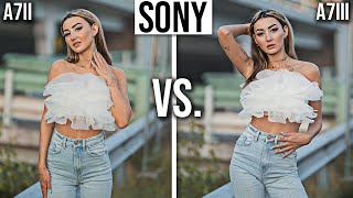 Sony A7ii vs Sony A7iii  FullFrame Portraits Autofocus and Sharpness REVIEW  Photography 2024 [upl. by Adolphus]