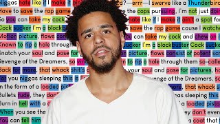 J Cole  Folgers Crystals  Rhymes Highlighted [upl. by Ruffo]