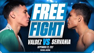 Oscar Valdez Survives Knockdown To Beat Genesis Servania  SEPTEMBER 22 2017 [upl. by Paton397]