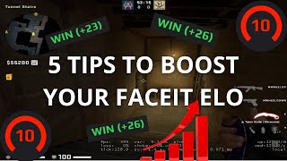 HOW TO GET HIGHER ELO ON FACEIT HOW I GOT TO 4800 ELO🔥 [upl. by Almallah119]